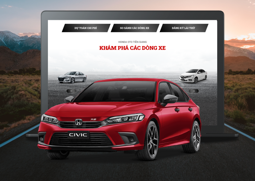 Thiết kế website bán ô tô