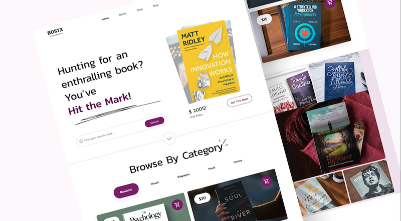 Thiết kế website bán sách