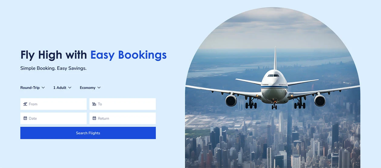 Thiết kế website bán vé náy bay chuyên nghiệp