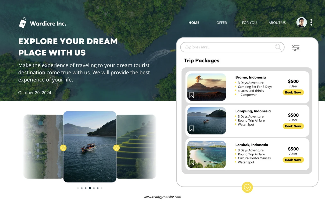 Thiết kế website du lịch uy tín
