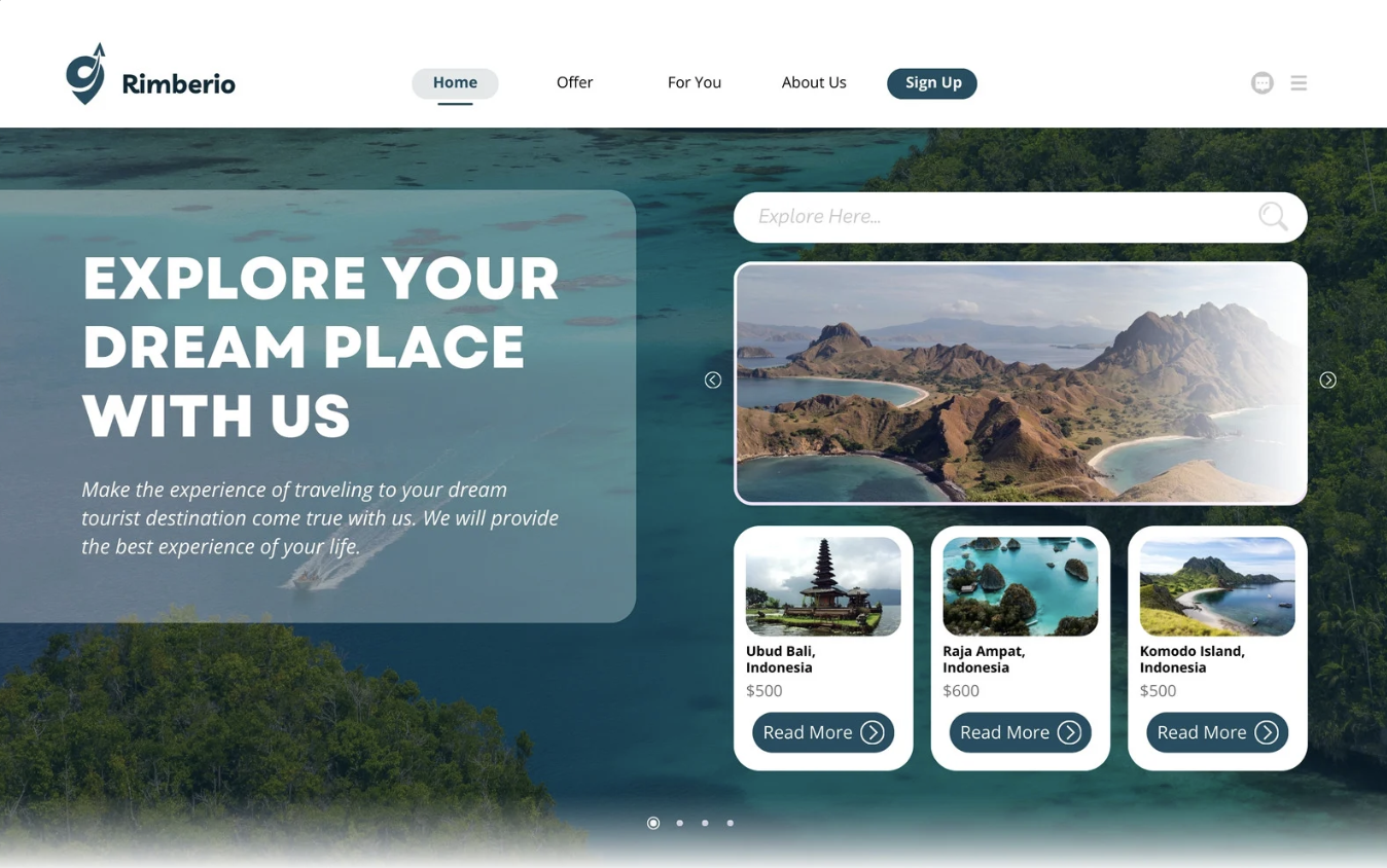 Thiết kế website du lịch chuyên nghiệp